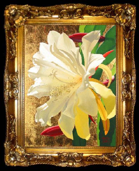 framed  unknow artist Still life floral, all kinds of reality flowers oil painting  78, ta009-2